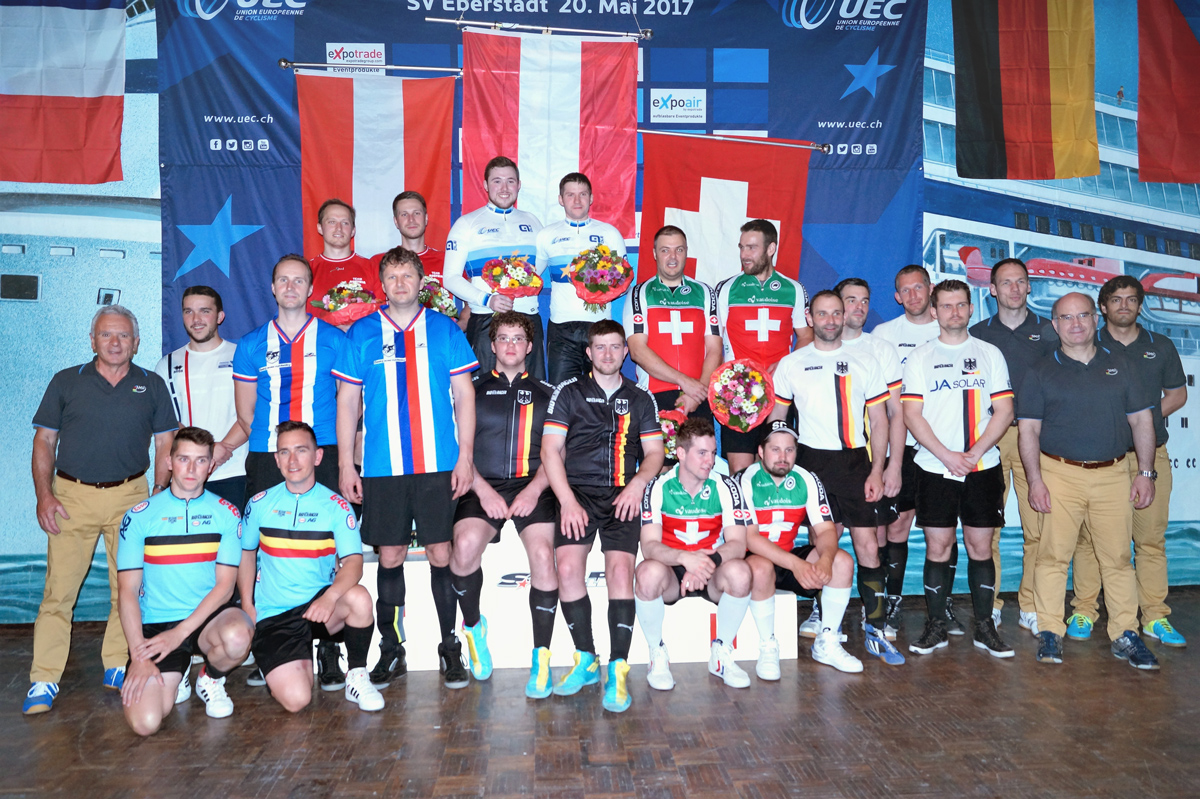 Radballer Europameisterschaft - Siegerehrung