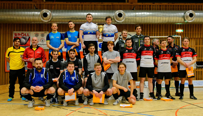Radball Ö-Cup Finale 2018 in Höchst, 10 Teams waren am Start